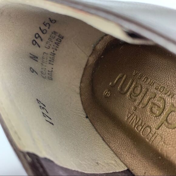 Magdesians California Bronze Leather Woven Loafers‎ - Picture 2 of 14